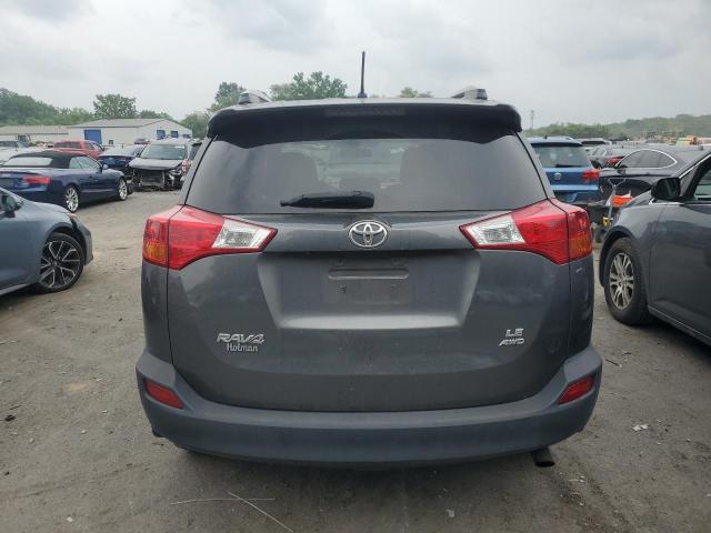 2T3BFREV2DW117760 - 2013 TOYOTA RAV4 LE CHARCOAL photo 6