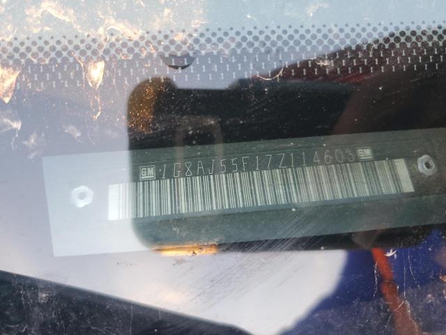 1G8AJ55F17Z114603 - 2007 SATURN ION LEVEL 2 白色 照片 12