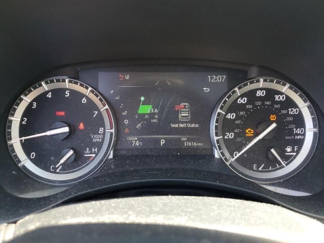 5TDGZRBH8NS256970 - 2022 TOYOTA HIGHLANDER XLE SILVER photo 9