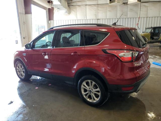 1FMCU0HD1JUB98666 - 2018 FORD ESCAPE SEL RED photo 2
