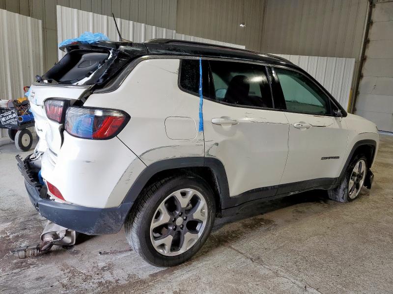 3C4NJDCB0MT604258 - 2021 JEEP COMPASS LIMITED Weiß Foto 3