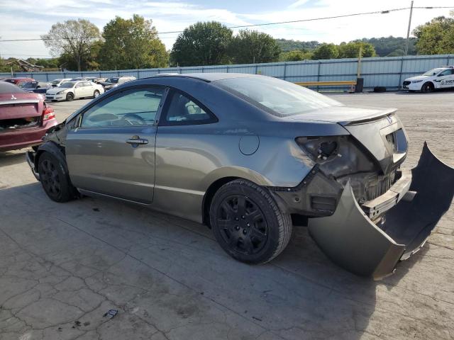 2HGFG12618H539068 - 2008 HONDA CIVIC LX CHARCOAL photo 2