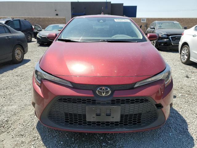 JTDEPMAE6NJ227746 - 2022 TOYOTA COROLLA LE ბურგუნდია ფოტო 5