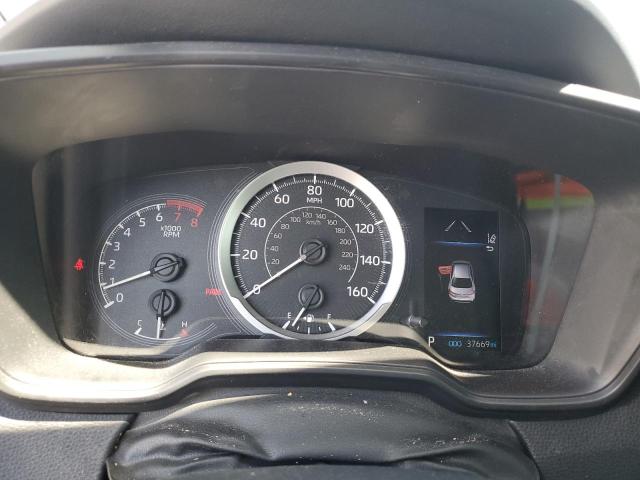 JTDEPMAE6NJ227746 - 2022 TOYOTA COROLLA LE ბურგუნდია ფოტო 9
