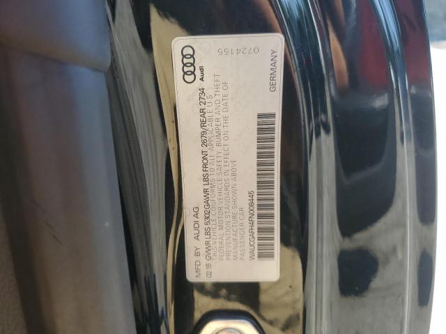 WAUCGAFH4FN008445 - 2015 AUDI S5 PREMIUM PLUS BLACK photo 12
