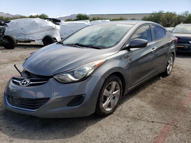 5NPDH4AE0DH363306 - 2013 HYUNDAI ELANTRA GLS GRAY photo 1