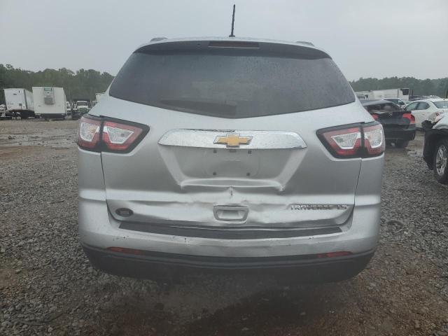 1GNKRFKD4EJ172655 - 2014 CHEVROLET TRAVERSE LS GRAY photo 6