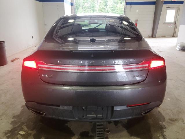 3LN6L2G93GR605203 - 2016 LINCOLN MKZ CHARCOAL photo 6