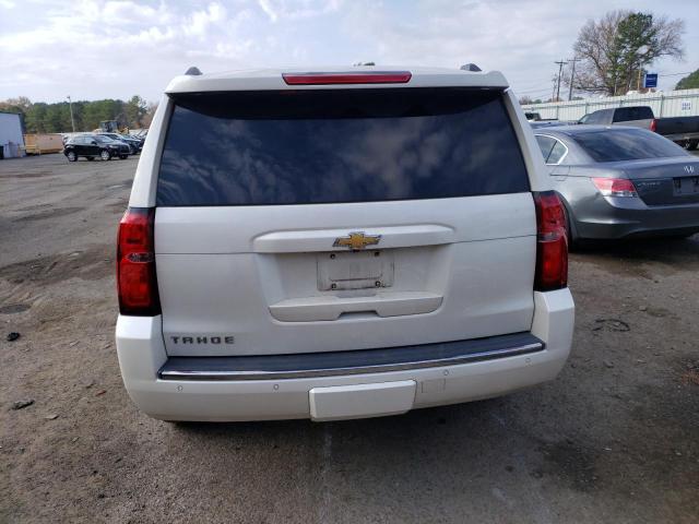 1GNSCCKC9FR181846 - 2015 CHEVROLET TAHOE C1500 LTZ WHITE photo 6