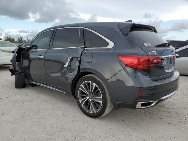 5J8YD3H59LL017165 - 2020 ACURA MDX TECHNOLOGY CHARCOAL photo 2