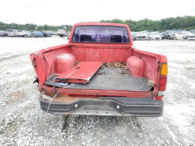 1N6SD11S1PC348883 - 1993 NISSAN TRUCK SHORT WHEELBASE RED photo 6