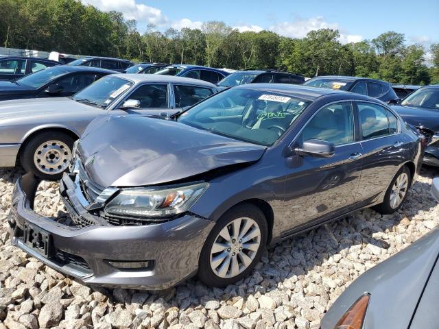 1HGCR2F88FA096282 - 2015 HONDA ACCORD EXL GRAY photo 1