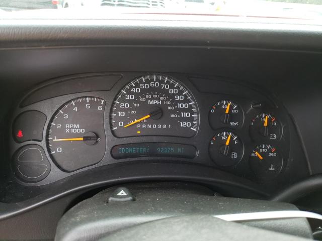 1GCEC14X97Z141729 - 2007 CHEVROLET SILVERADO C1500 CLASSIC RED photo 9