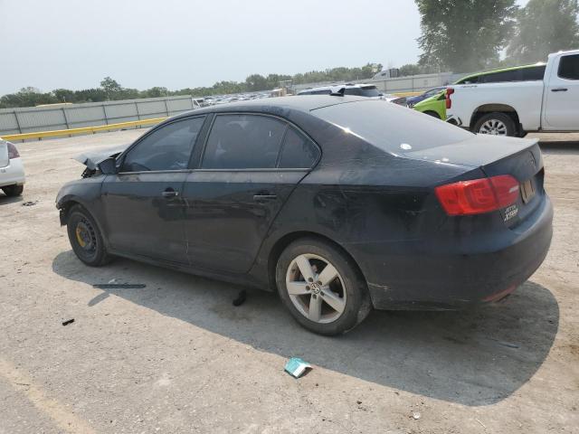 3VWLL7AJ6CM382859 - 2012 VOLKSWAGEN JETTA TDI Чорний фото 2