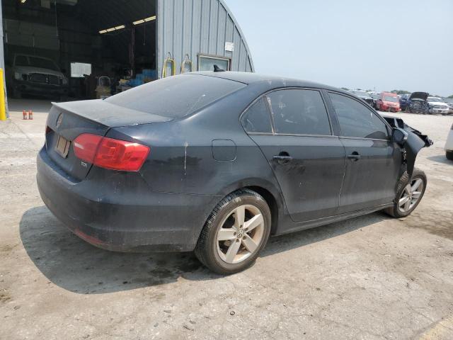 3VWLL7AJ6CM382859 - 2012 VOLKSWAGEN JETTA TDI Чорний фото 3