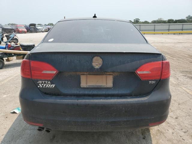 3VWLL7AJ6CM382859 - 2012 VOLKSWAGEN JETTA TDI Чорний фото 6