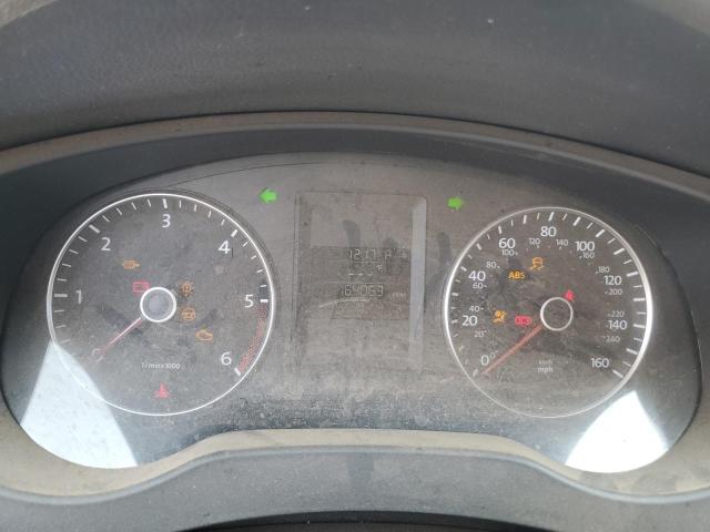 3VWLL7AJ6CM382859 - 2012 VOLKSWAGEN JETTA TDI Чорний фото 9