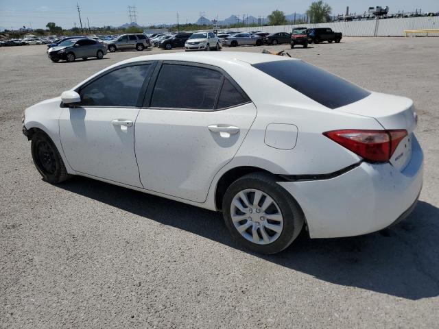 5YFBURHE9KP893005 - 2019 TOYOTA COROLLA L WHITE photo 2