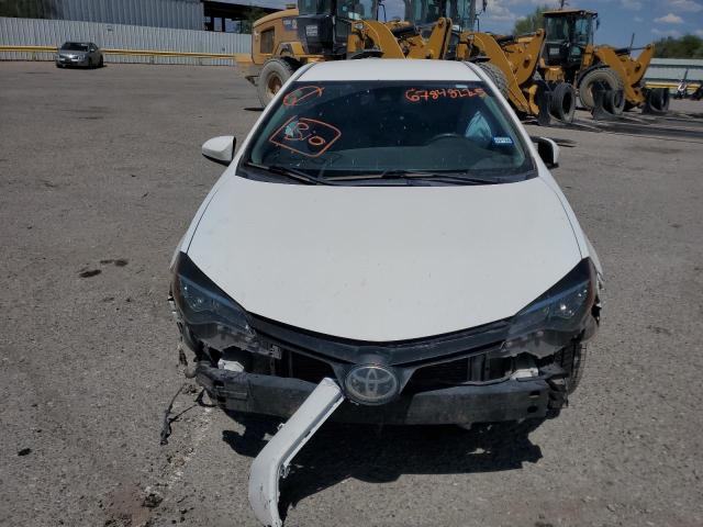 5YFBURHE9KP893005 - 2019 TOYOTA COROLLA L WHITE photo 5