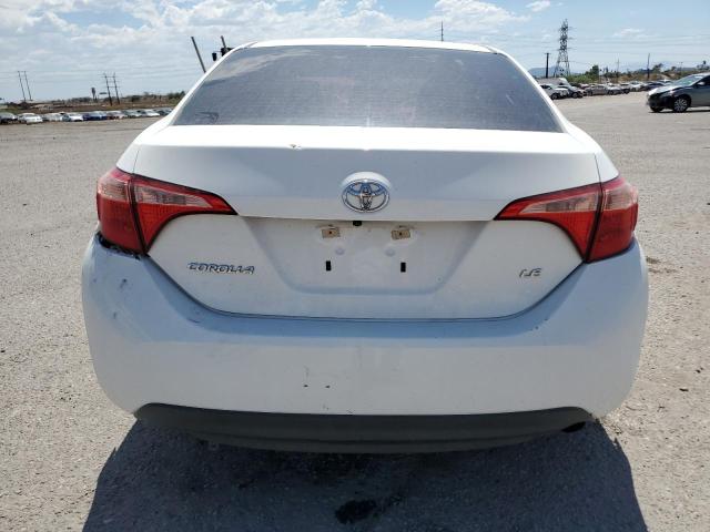 5YFBURHE9KP893005 - 2019 TOYOTA COROLLA L WHITE photo 6