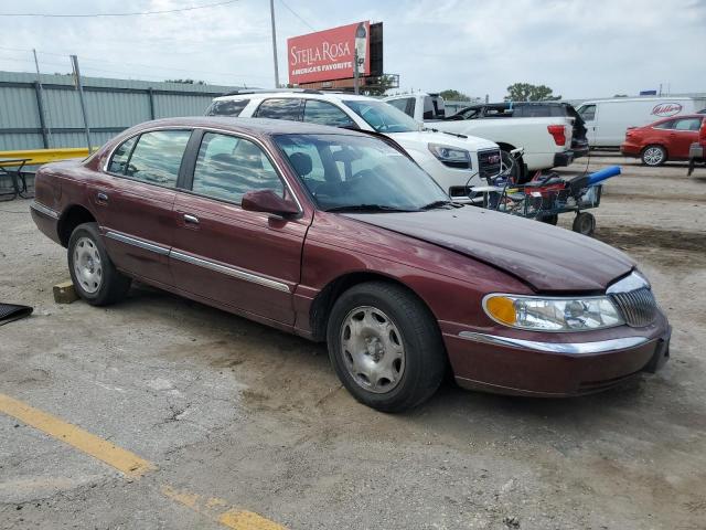 1LNHM97V52Y613048 - 2002 LINCOLN CONTINENTA Granate foto 4