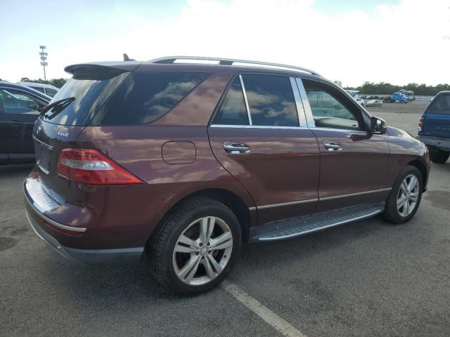 4JGDA5HB7DA249280 - 2013 MERCEDES-BENZ ML 350 4MATIC BURGUNDY photo 3