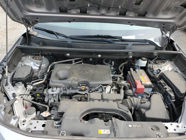 2T3H1RFV8KW041370 - 2019 TOYOTA RAV4 LE ვერცხლისფერი ფოტო 12