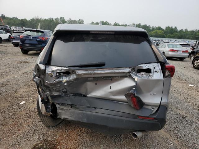 2T3H1RFV8KW041370 - 2019 TOYOTA RAV4 LE ვერცხლისფერი ფოტო 6