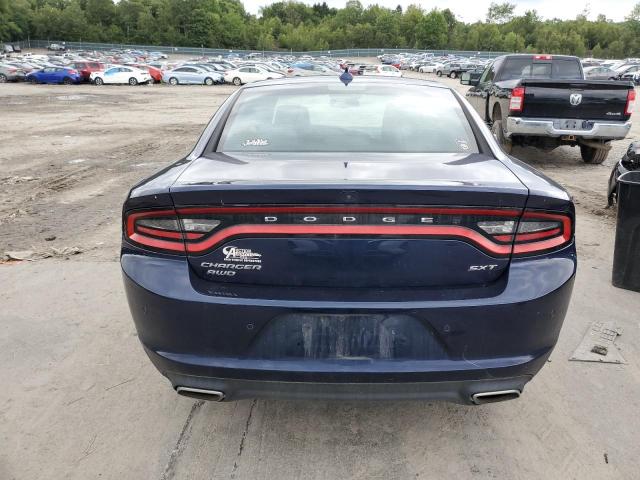 2C3CDXJG2FH891357 - 2015 DODGE CHARGER SXT BLUE photo 6