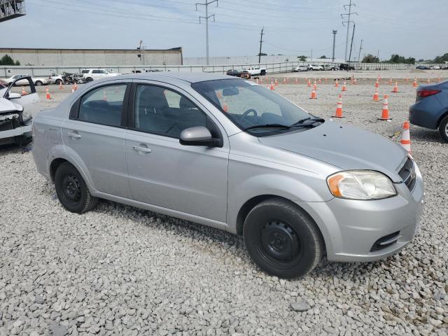 KL1TD5DE8AB093092 - 2010 CHEVROLET AVEO LS SILVER photo 4