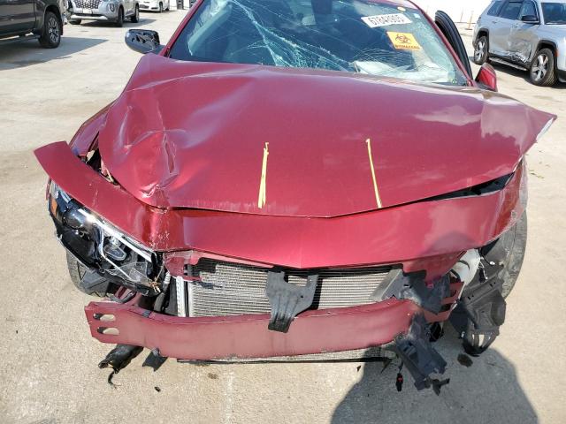 1G1ZE5ST2HF247034 - 2017 CHEVROLET MALIBU LT MAROON photo 11