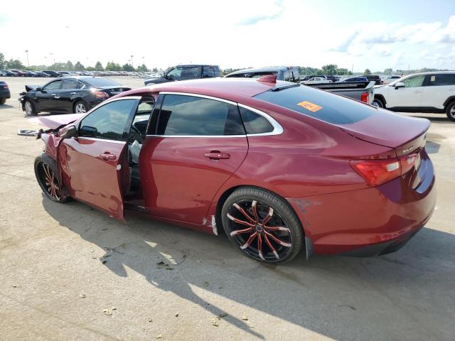 1G1ZE5ST2HF247034 - 2017 CHEVROLET MALIBU LT MAROON photo 2