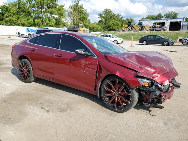 1G1ZE5ST2HF247034 - 2017 CHEVROLET MALIBU LT MAROON photo 4