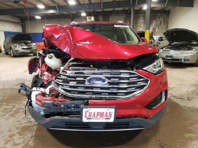 2FMPK4J92LBA58879 - 2020 FORD EDGE SEL RED photo 5