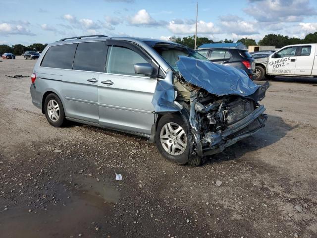 5FNRL38766B049604 - 2006 HONDA ODYSSEY EXL TEAL photo 4