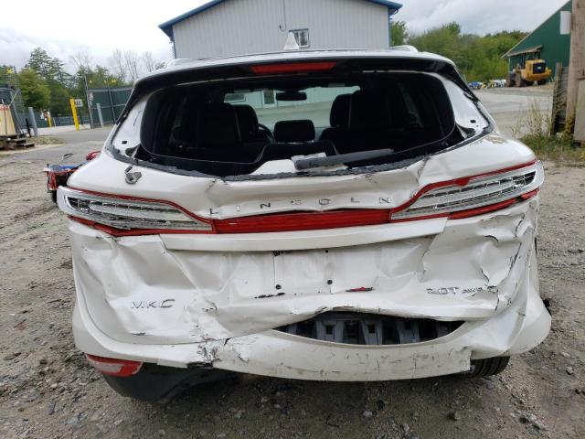 5LMCJ3D95HUL56574 - 2017 LINCOLN MKC RESERVE WHITE photo 6