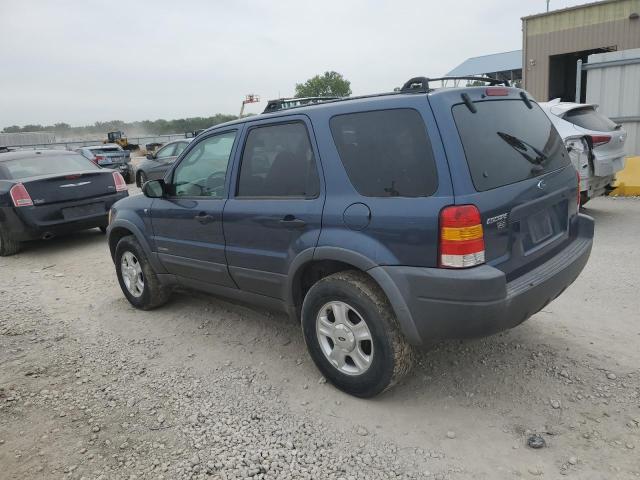 1FMYU03131KF10968 - 2001 FORD ESCAPE XLT BLUE photo 2