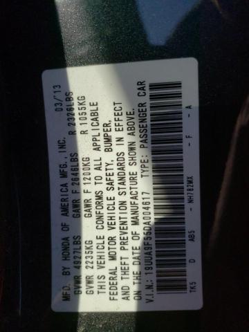 19UUA9F55DA004617 - 2013 ACURA TL TECH GRAY photo 12