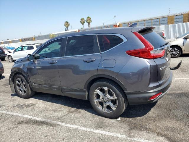 5J6RW1H59JA005456 - 2018 HONDA CR-V EX ნაცრისფერი ფოტო 2