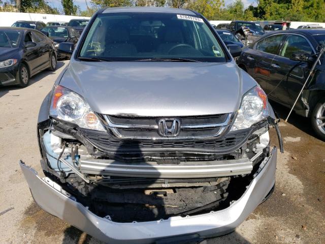 5J6RE4H31AL026616 - 2010 HONDA CR-V LX SILVER photo 5