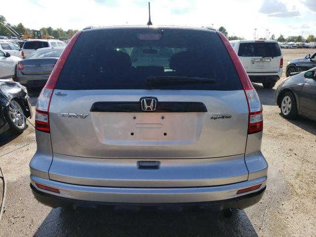 5J6RE4H31AL026616 - 2010 HONDA CR-V LX SILVER photo 6