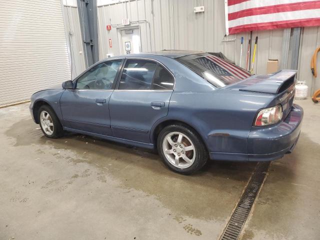 4A3AA46H02E158671 - 2002 MITSUBISHI GALANT ES BLUE photo 2