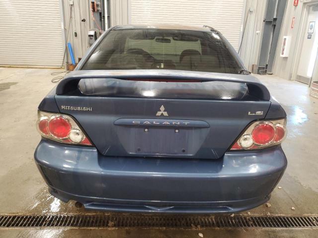 4A3AA46H02E158671 - 2002 MITSUBISHI GALANT ES BLUE photo 6