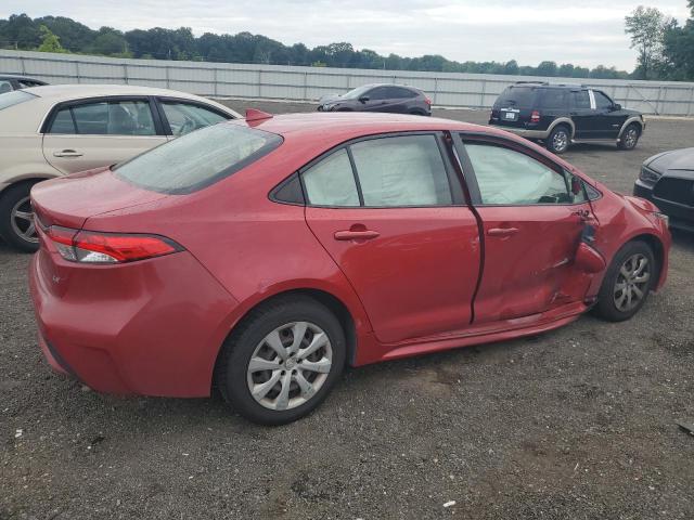 JTDEPMAE8MJ129249 - 2021 TOYOTA COROLLA LE 红色 照片 3