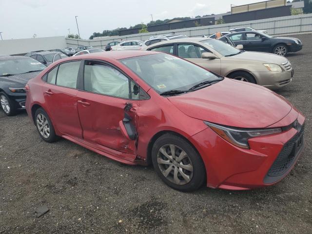 JTDEPMAE8MJ129249 - 2021 TOYOTA COROLLA LE 红色 照片 4