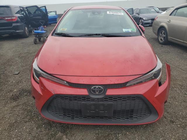 JTDEPMAE8MJ129249 - 2021 TOYOTA COROLLA LE 红色 照片 5