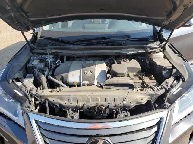 2T2BZMCA3KC170044 - 2019 LEXUS RX 350 BASE Մոխրագույն լուսանկար 12