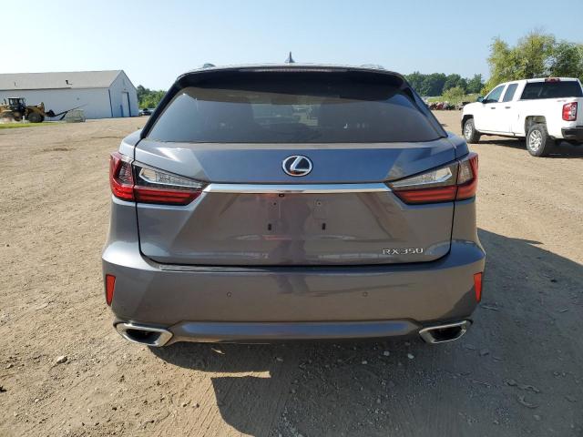 2T2BZMCA3KC170044 - 2019 LEXUS RX 350 BASE Մոխրագույն լուսանկար 6