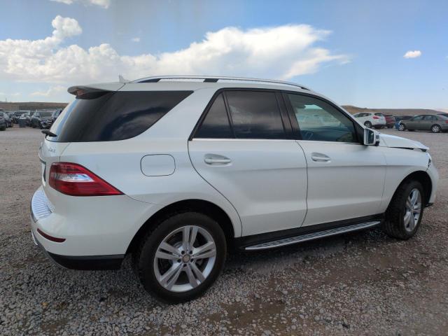 4JGDA5HB2FA588113 - 2015 MERCEDES-BENZ ML 350 4MATIC WHITE photo 3