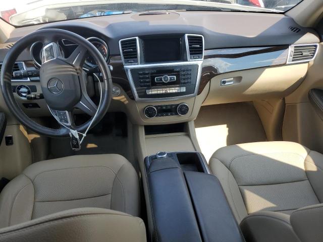 4JGDA5HB2FA588113 - 2015 MERCEDES-BENZ ML 350 4MATIC WHITE photo 8